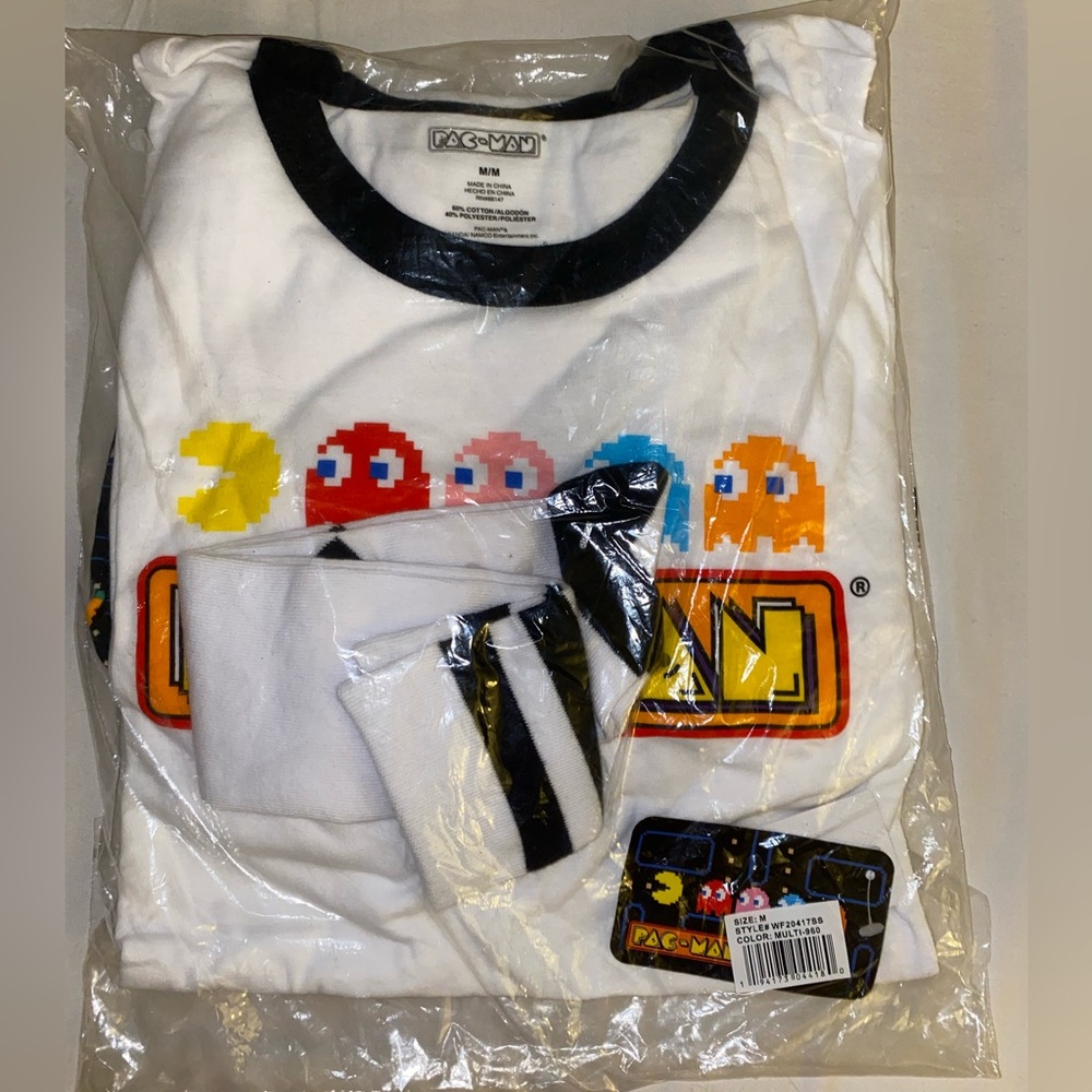 Pac-Man PJ Set - Picture 2 of 3